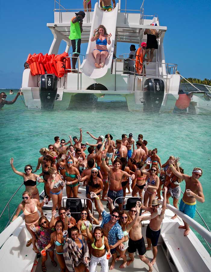 punta cana party boat